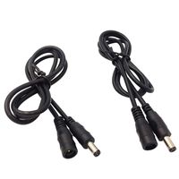 2 pcs 1 Meter 20# 5.5x2.1 mm 5V 12V 24V DC Extension Cable Cord (3.3ft) for 5050 LED Strip CCTV Camera