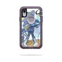 MightySkins Skin Compatible with OtterBox Defender iPhone XR Case - Rock On | Protective, Durable, and Unique Vinyl Decal wrap Cover | Easy to Apply, Remove, and Change Styles | Made in The USA