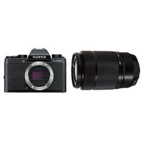 Fujifilm X-T100 Mirrorless Digital Camera - Black + Fujinon XC50-230mmF4.5-6.7 OIS II Black