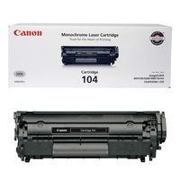 Canon Original 104 Toner Cartridge - Black