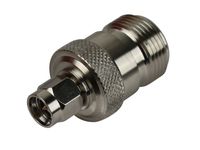 Cal Test Electronics CT3321 Between Series Coaxial Adapter, N Type Female x SMA Male
