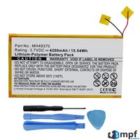 MPF Products 4200mAh MH49370 Battery Replacement Compatible with RCA 10-inch RCT6203W46 Tablet