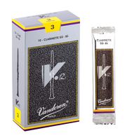 Vandoren CR193 Bb Clarinet V.12 Reeds Strength 3; Box of 10