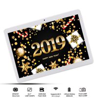 2019 Android Tablet 4G Phablet LTE 10.1", Deca-Core Processor, Android 8.0,2.8GHz,6GB RAM 64GB ROM, 1920x1200 IPS Screen HD,Dual SIM,Dual Camera,WiFi,GPS, OTG, 10 Tablets PC(Gold)