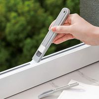 JIJIKOKO Multifunctional Mini Three-in-One Compact Static Duster Door and Window Crevice Brush Computer Cleaning Tools Small Gap Duster