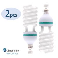LimoStudio (2) x 6500K 85W Photography Lighting Photo Studio Light Bulbs, Daylight Balanced, LMS119
