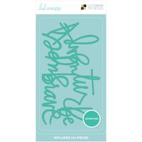 DCWVE Die Cuts with A View Word Pack Heidi Swapp-Teal-Adventure (4 pcs) 615089