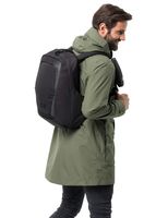 Jack Wolfskin Power On 18 Liter Anti-Theft Messenger Bag with USB Port, 14" Laptop and 10" Tablet Pouch.