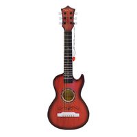 Liberty Imports Happy Tune 6 String Acoustic Guitar Kids Toy | Vibrant Sounds and Realistic Strings | Beginner Practice Musical Instrument (Mahogany)