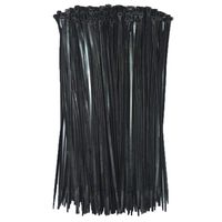Cable Zip Ties 12", HOOYEE Multi-Purpose Strong Nylon Zip Ties (Pack of 200) 12 Inch With Self Locking Cable Ties (Black)