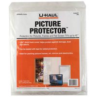 U-Haul Picture Protector (Foam Sleeve for Artwork, Pictures, Mirrors, TVs, Monitors up to 40") - 42" x 38"