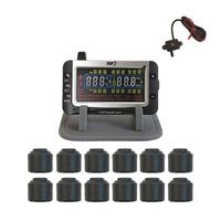 Truck Systems Technology TST 507 Tire Pressure Monitor w/ 12 Cap Sensors with Color Display
