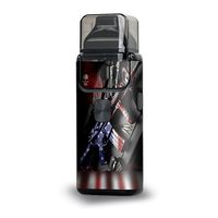 Skin Decal Vinyl Wrap for Aspire Breeze 2 II Vape Stickers Skins Cover/AR Military Rifle America Flag
