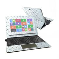 MightySkins Skin Compatible with Samsung Galaxy Book 12" - Diamond Plate | Protective, Durable, and Unique Vinyl Decal wrap Cover | Easy to Apply, Remove, and Change Styles | Made in The USA