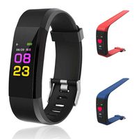 Dethler Smart Wristband with Heart Rate Monitor/Sleep Quality Monitor/Steps Counter/GPS Tracker and More, Smart Wristband Watch for Android and iOS Clips, Arm & Wristbands