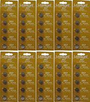 LOOPACELL 357/303 (SR44/W/SW) 1.55V Watch Battery (50 Batteries)
