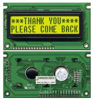 LCD Character Display Modules & Accessories STN- Y/G Transfl 84.0 x 44.0