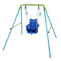 HLC Indoor Outdoor Safe Infant Toddler Swing Set for Baby Children