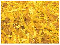 NWAMR-ZF10YE Yellow Crinkle Cut Paper Shred 10 lb ~ Spring-fill Shred