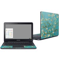 Mightyskins Skin Compatible with Samsung Chromebook 3 11.6" - Almond Blossom | Protective, Durable, and Unique Vinyl Decal Wrap Cover | Easy to Apply, Remove, and Change Styles | Made in The USA