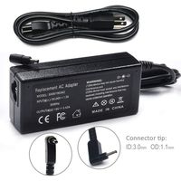 65W AC Laptop Adapter Power Cord Supply for Acer Chromebook 15 R13 R11 CB3-532 CB3-111-C4HT CB3-131 C720 C720P C740 C720-2802 C720P-2600 Tablet AO1-431