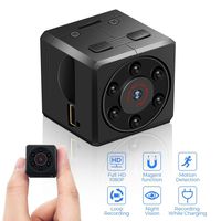 Mini Spy Camera 1080P Hidden Camera Full HD Portable Small Home Nanny Surveillance Cam with Upgraded Motion Detection and Night Vision, Video Camera Wireless Security Camera for Home and Outdoor