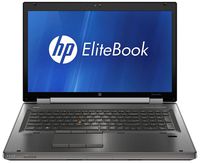 EliteBook 8760w B2A84UT 17.3" LED Notebook - Core i7 i7-2860QM 2.5GHz - Gunmetal