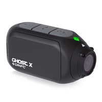 Drift Ghost X Action Camera | Full HD 1080P - 5 Hour Battery Life - Rotating Lens - Dashcam Mode - Video Tagging - WiFi - External Microphone (Optional)