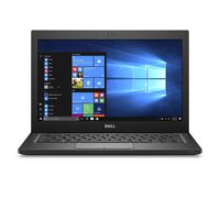 Dell Latitude 7280 Intel Core i7-7600U X2 2.8GHz 8GB 256GB SSD 12.5", Black (Certified Refurbished)
