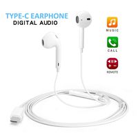 USB C Headphone with Microphone USB Type C Earphones with Mic USB C Digital Earbuds Wired in-Ear Type C Headsets for Google Pixel 4/3/ 2/ XL, OnePlus, Moto, Huawei, HTC, Essential Phone, Xiaomi Etc.