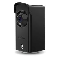 Fintie Wyze Cam Pan Silicone Case, Weather Resistant Camouflage Protective Cover Skin for Wyze Cam Pan Security Camera Indoor and Outdoor, Anti-Sun Glare and UV Protection, Easy Installation (Black)