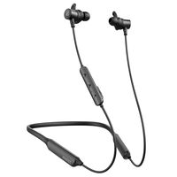 Dudios Bluetooth Headphones Neckband, apt-X Deep Bass Bluetooth Earbuds IPX7 Sweatproof Magnetic Wireless Earphones(CVC6.0 Noise Cancellation, 16 hrs Playtime) (Black)