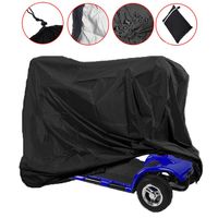 Mobility Scooter Storage Cover, Wheelchair Waterproof Storage Cover Lightweight Rain Protector from Dust Dirt Snow Rain Sun Rays - 55 x 26 x 36 inch (L x W x H)