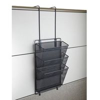 Onyx Panel Organizer Triple Basket Black electronic consumers