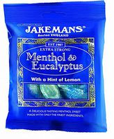 Jakemans Menthol Eucalyptus Lozenge Bag 100g (Pack of 10)