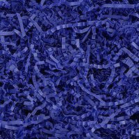 Crinkle Cut Paper Shred Filler (2 LB) for Gift Wrapping & Basket Filling - Royal | MagicWater Supply