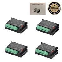4 Pack TB6600 4A 9-42V Stepper Motor Driver CNC Controller, Stepper Motor Driver Nema tb6600 Single Axes Two Phase Hybrid Stepper Motor for CNC