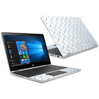 MightySkins Skin Compatible with HP Pavilion x360 15.6" (2018) - Diamond Plate | Protective, Durable, and Unique Vinyl Decal wrap Cover | Easy to Apply, Remove, and Change Styles | Made in The USA