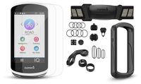 Garmin Edge 1030 Cycle Bundle | w/Chest HRM, Speed/Cadence Sensors, PlayBetter Silicone Case & Screen Protectors | Bike Mounts | GPS Bike Computer (+Bundle, Black Case)