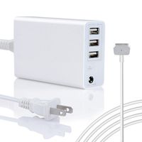 Wakeach 45W/60W USB Charger for MacBook Air 11 13 inch MacBook Pro 13inch(After 2012 Mid), Replacement for Magsafe 2 Power Adapter T-Tip Connector,MacBook Power Supply Portable Travle Wall Charger