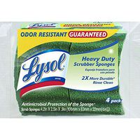 Lysol Durable Scrub Sponges, 4-Pack