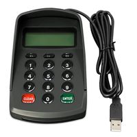 USB 15 Keys Keypad Numeric Keyboard Numpad/Digital Keyboard/Pin Pad with LCD Plug and Play Support EPOS System
