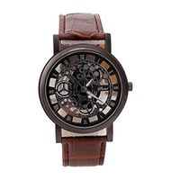 Big promotion! Toosvan Men Fashion Quartz Wristwatch Military Sport Leather Band Dial Clock
