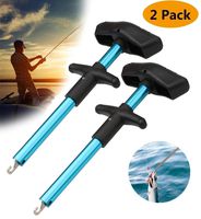 Booms Easy Fish Hook Remover-T-Type Portable Out Fish Hooks Extractor Tools-2 Pack