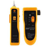 Semoic Wire Tracker,Rj11 Rj45 Line Finder Cable Tester for Network LAN Ethernet Cable Collation, Phone Telephone Line Test Wire Tracer Cable Tracker