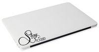 Laptop MAC - Stay Focused Apple MacBook Funny Decal - Matte Black Skins Stickers