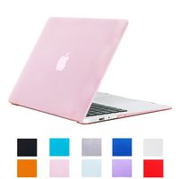 2016 MacBook Pro 13" Case, PapyHall MacBook Pro Case Crystal Clear Series Protective Hard Case for New Apple MacBook Pro 13 inch Model:A1706/A1708 - Pink