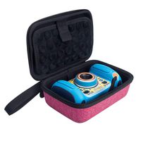 Fromsky Case for VTech KidiZoom Camera Pix, Travel Carrying Case Protective Storage Bag (Pink)