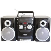 NAXA NPB426 Portable CD Player with AM/FM Radio, Cassette & Detachable Speakers consumer electronics