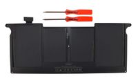 JANRI Replacement Laptop Battery for Apple A1375 A1370 MacBook Air 11" inch (Only for Late 2010 Version) MC505 MC506 MC505LL/A MC506LL/A MC507LL/A - with Two Screwdrivers (7.3V 5200mAh) 661-5736